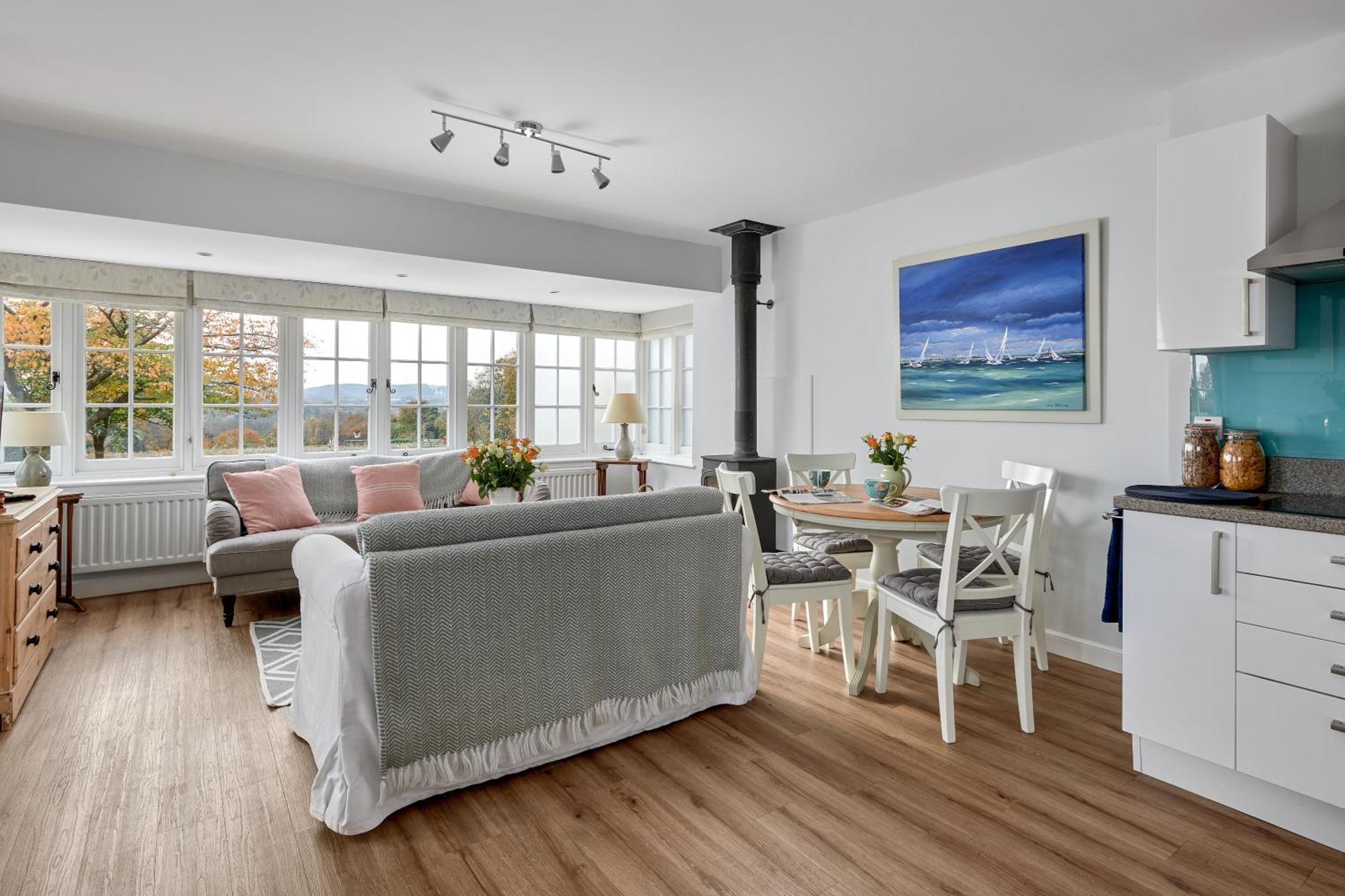 피터스필드 Garden Flat Near Goodwood With Stunning Views 아파트 외부 사진